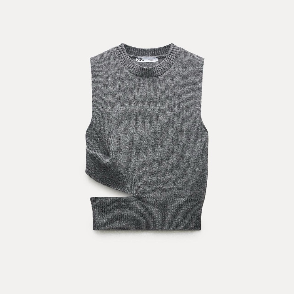 Zara Wool Blend Top/ Vest